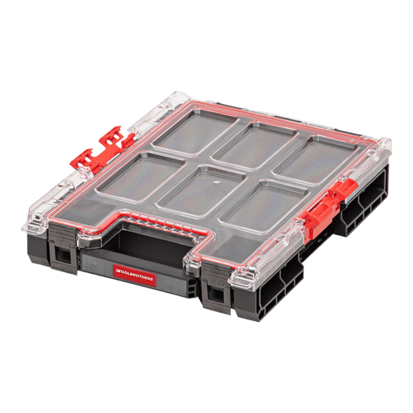 Toolbrothers RHINO XXL Organizer ECO Höhe M Custom Multilayer 365 x 265 x 77 mm 2,5 l IP66 mit Schaumstoffeinlage