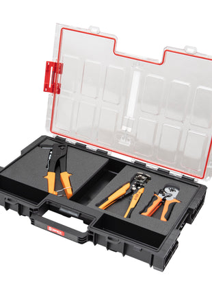 Toolbrothers RHINO XXL Organiseur ECO Hauteur L Custom Multicouche 531 x 379 x 77 mm 6 l IP66 avec insert en mousse