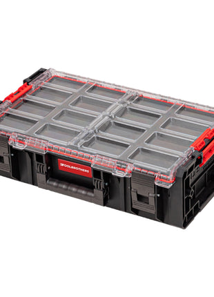 Toolbrothers RHINO XXL Organisateur ECO Hauteur XXL Personnalisé Multicouche 582 x 387 x 172 mm 19,5 l IP66 avec insert en mousse