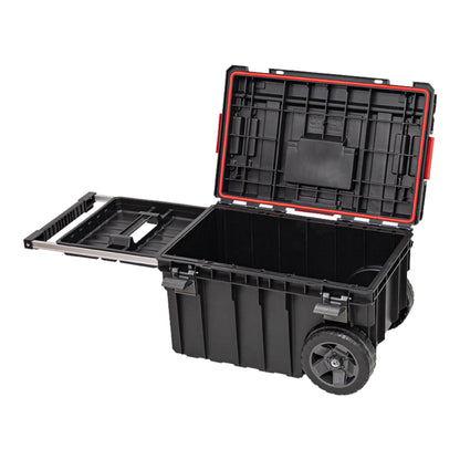 Toolbrothers RHINO XXL Trolley ECO Standard Vario+ 605 x 405 x 345 mm 44 l IP66 mit Laufrädern auf Metallachse