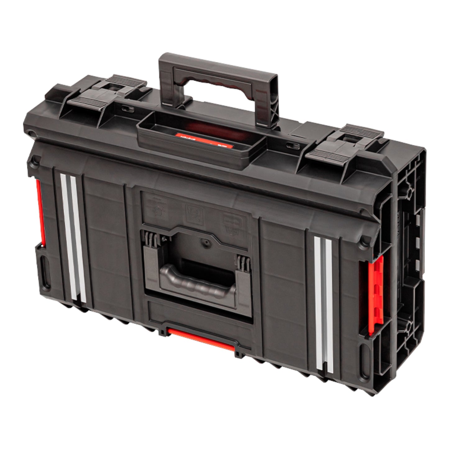 Toolbrothers RHINO XXL Werkzeugkoffer ECO Work+ Höhe M modularer Organizer 585 x 385 x 190 mm 15,4 l stapelbar IP66