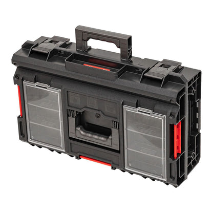 Toolbrothers RHINO XXL Werkzeugkoffer ECO Comfort+ Höhe M modularer Organizer 585 x 385 x 190 mm 15,4 l stapelbar IP66