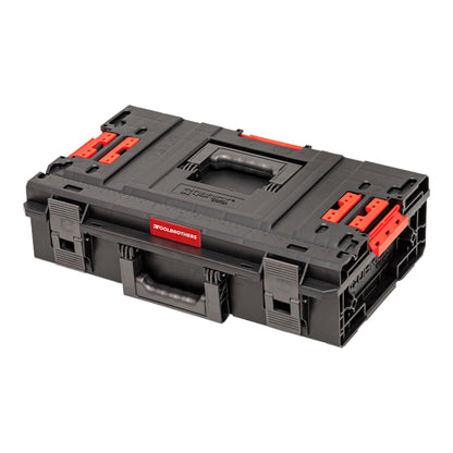 Toolbrothers RHINO XXL Werkzeugkoffer ECO Vario+ Höhe M modularer Organizer 585 x 385 x 171 mm 15,4 l stapelbar IP66