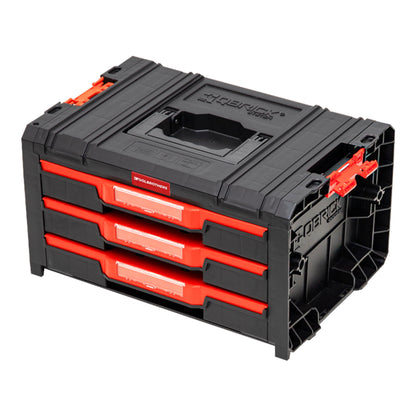 Toolbrothers RHINO L Tiroir 3 ECO Organize+ empilable 450 x 310 x 244 mm 3x 4,5 l IP54 avec trois tiroirs 21 inserts