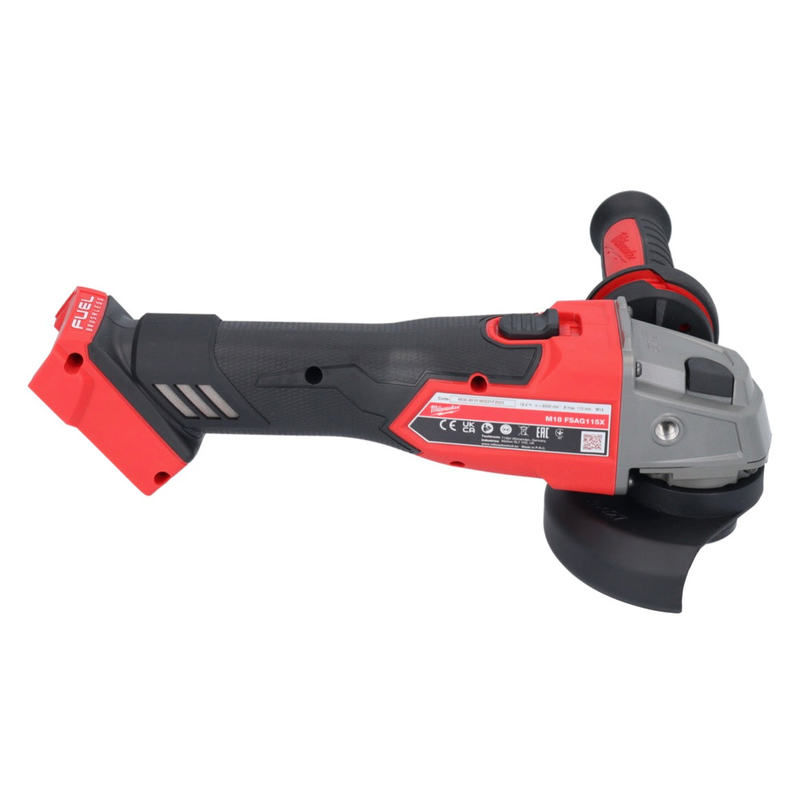 Meuleuse d'angle sur batterie Milwaukee M18 FSAG115X-0 18 V 115 mm brushless Solo (4933478772) - sans batterie, sans chargeur