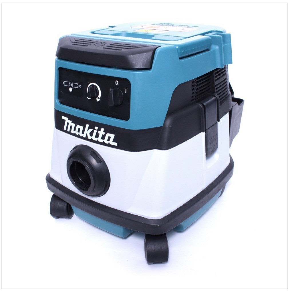 Makita DVC 860 LZ 2x 18 V / 1050 W Nass- und Trocken Staubsauger Akku oder Kabelgebunden - Toolbrothers