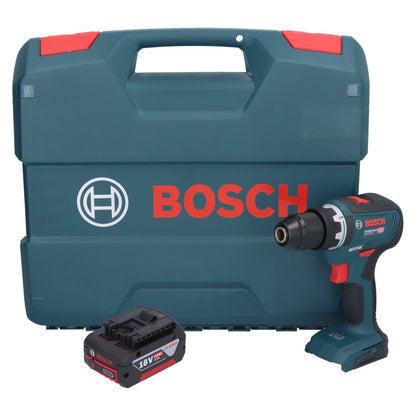 Bosch GSR 18V-55 Professional Perceuse-visseuse sans fil 18 V 55 Nm sans balais + 1x batterie 4,0 Ah + L-Case - sans chargeur