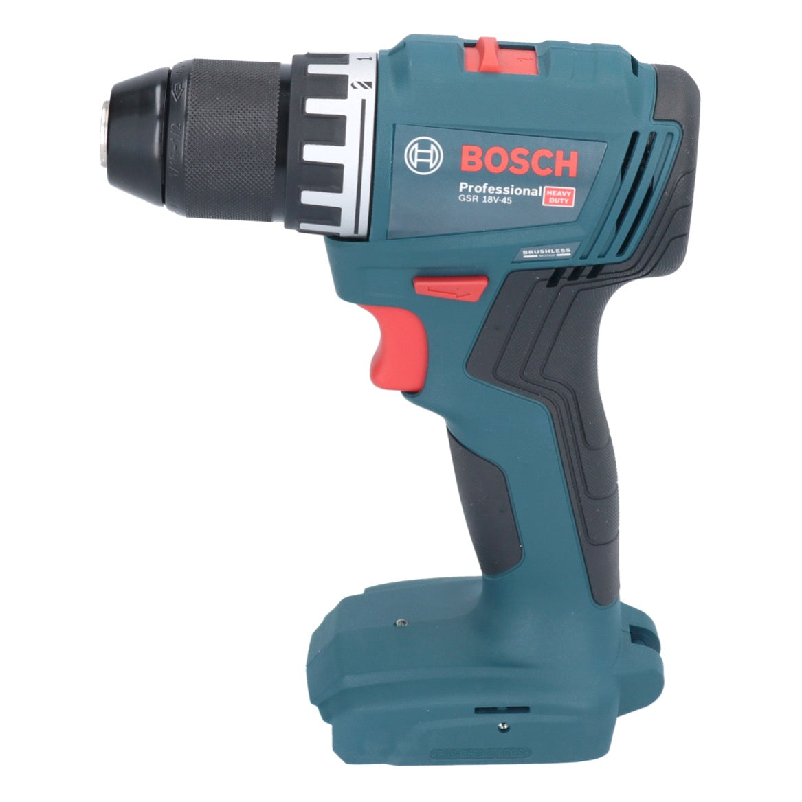 Bosch GSR 18V-45 Professional Akku Bohrschrauber 18 V 45 Nm Brushless + 1x Akku 2,0 Ah + L-Case - ohne Ladegerät