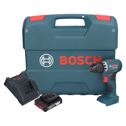 Bosch GSR 18V-45 Professional perceuse-visseuse sans fil 18 V 45 Nm sans balais + 1x batterie 2,0 Ah + chargeur + mallette en L