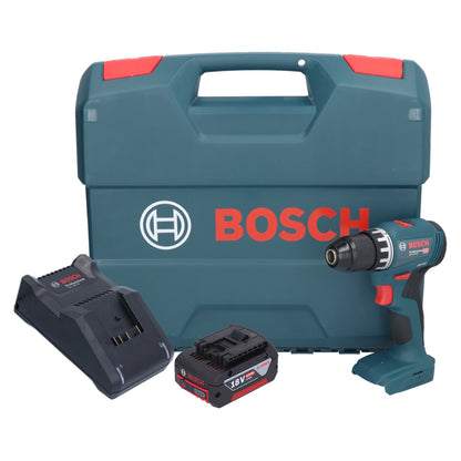 Bosch GSR 18V-45 Professional Akku Bohrschrauber 18 V 45 Nm Brushless + 1x Akku 4,0 Ah + Ladegerät + L-Case