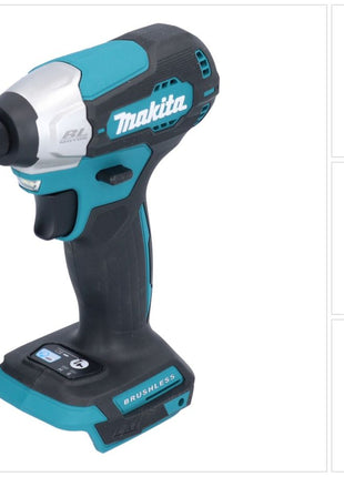 Makita DTD 157 Z Llave de impacto a batería 18 V 140 Nm 1/4" sin escobillas solo - sin batería, sin cargador