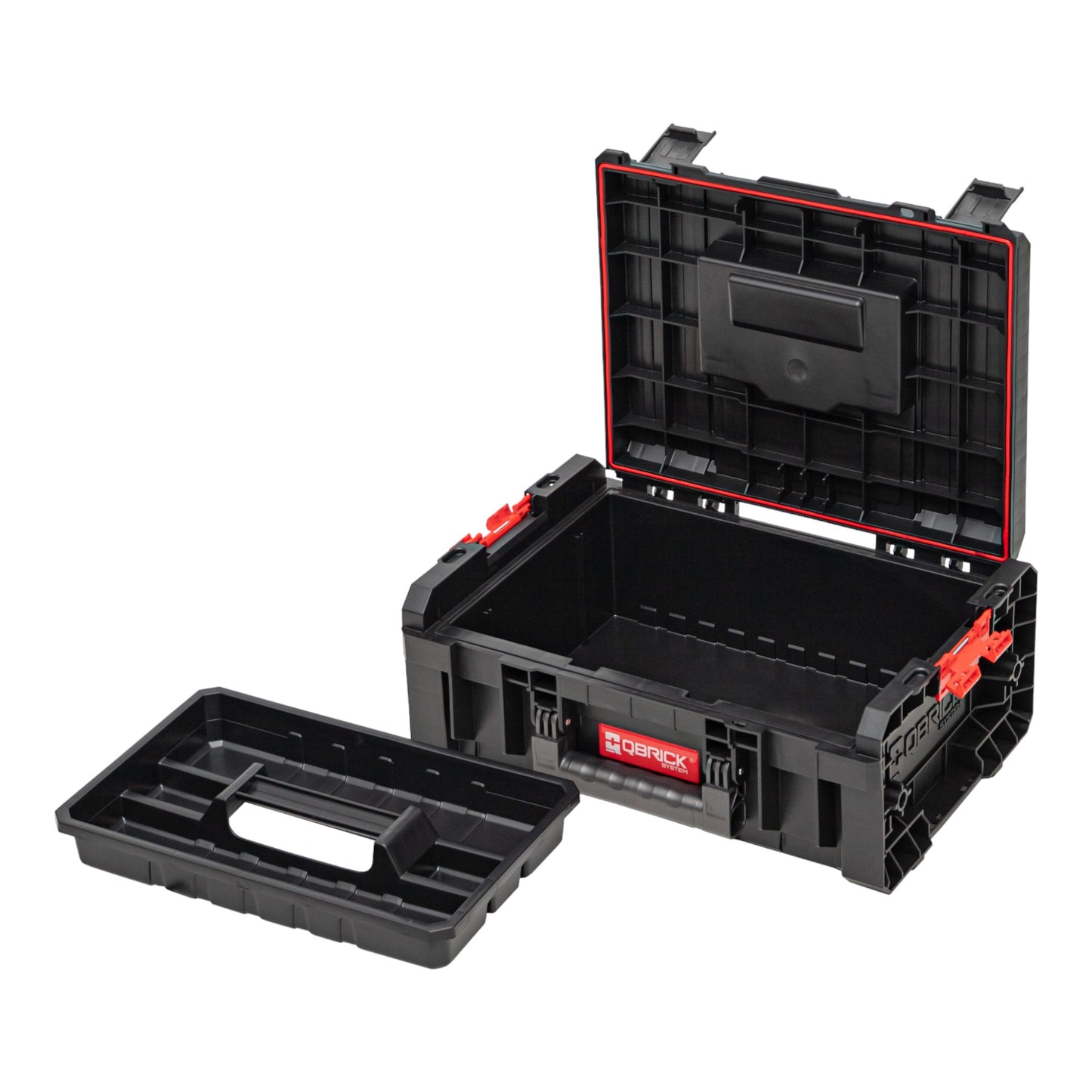 Coffret à outils Qbrick System PRO Technician Case 2.0 450 x 332 x 171 mm 12 l IP54 + 2x PRO 100 Organizer 452 x 296 x 79 mm 5 l IP54