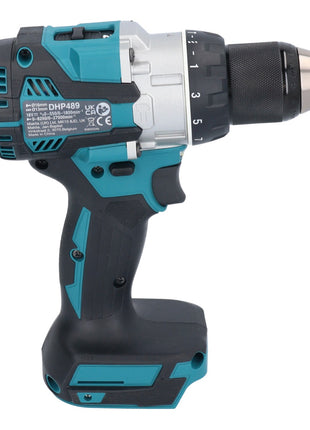 Makita DHP 489 T1 Akku Schlagbohrschrauber 18 V 73 Nm Brushless + 1x Akku 5,0 Ah - ohne Ladegerät