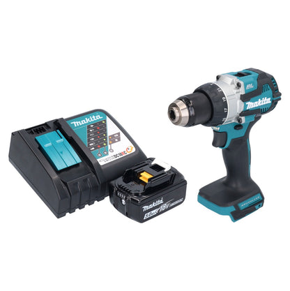 Makita DHP 489 RT1 perceuse à percussion sans fil 18 V 73 Nm sans balai + 1x batterie 5,0 Ah + chargeur