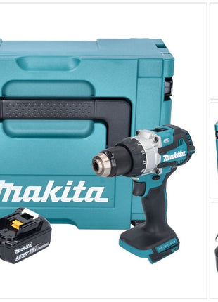 Makita DHP 489 F1J perceuse à percussion sans fil 18 V 73 Nm sans balai + 1x batterie 3,0 Ah + Makpac - sans chargeur