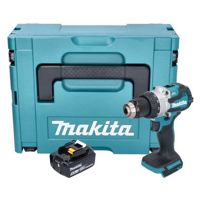 Makita DHP 489 T1J perceuse à percussion sans fil 18 V 73 Nm sans balai + 1x batterie 5,0 Ah + Makpac - sans chargeur