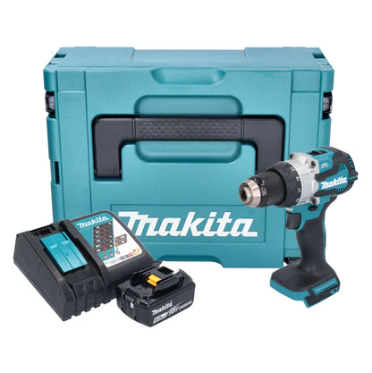 Makita DHP 489 RG1J perceuse à percussion sans fil 18 V 73 Nm sans balai + 1x batterie 6,0 Ah + chargeur + Makpac