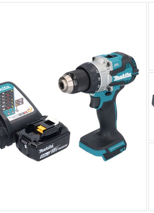 Makita DDF 489 RT1 perceuse-visseuse sans fil 18 V 73 Nm sans balais + 1x batterie 5,0 Ah + chargeur