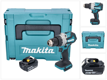 Makita DDF 489 M1J perceuse-visseuse sans fil 18 V 73 Nm sans balai + 1x batterie 4,0 Ah + Makpac - sans chargeur