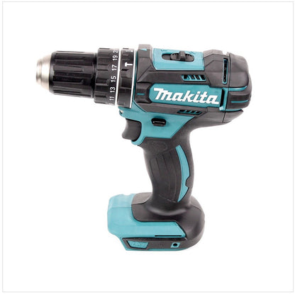 Makita DHP 482 ZK Akku Schlagbohrschrauber 18 V 62Nm im schwarzen Koffer - Toolbrothers