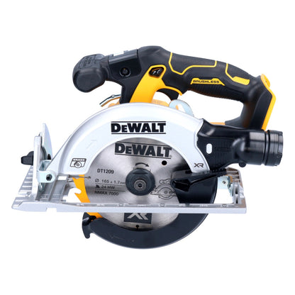 Scie circulaire sans fil DeWalt DCS 565 N 18 V 165 mm brushless solo - sans batterie, sans chargeur