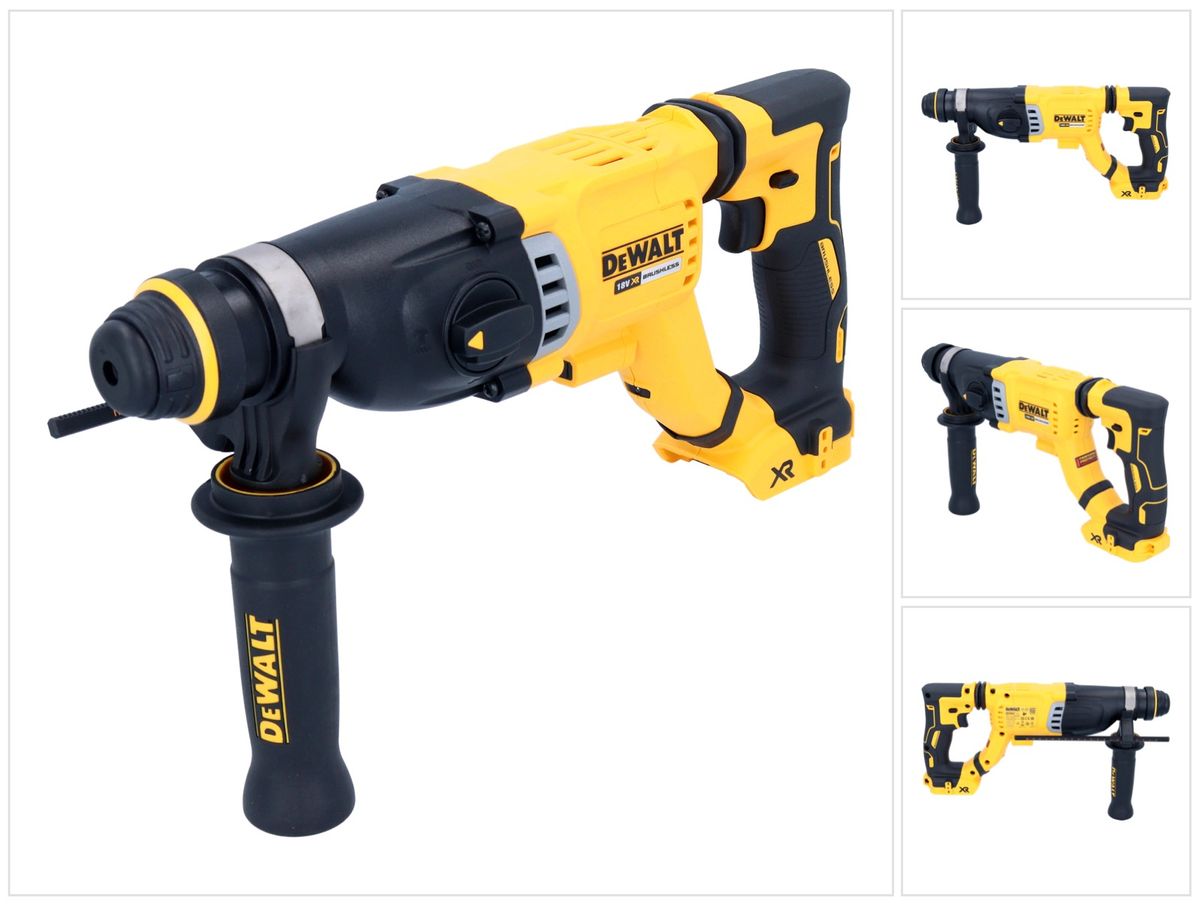 Marteau combiné sans fil DeWalt DCH 263 N 18 V 3 J SDS Plus Brushless Solo - sans batterie, sans chargeur