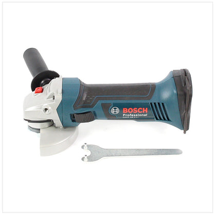 Bosch GWS 18 V-Li Professional 115 mm Akku Winkelschleifer in L-Boxx mit Einlage + Ladegerät GAL 1880 + 2 x GBA 6Ah Akku - Toolbrothers