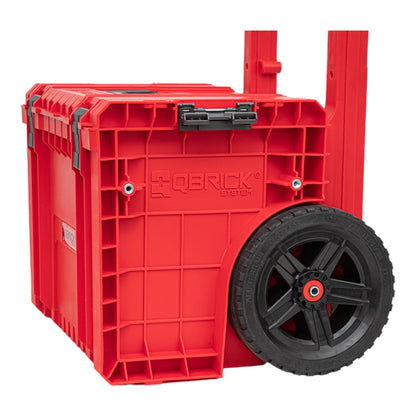 Qbrick System PRO Cart 2.0 Plus RED ULTRA HD empilable 490 x 415 x 660 mm 29 l IP54 double poignée télescopique amovible