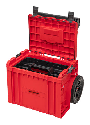 Toolbrothers RHINO L Cart Plus ULTRA - Mallette à outils mobile empilable 490 x 415 x 660 mm 29 l IP54 double poignée télescopique amovible