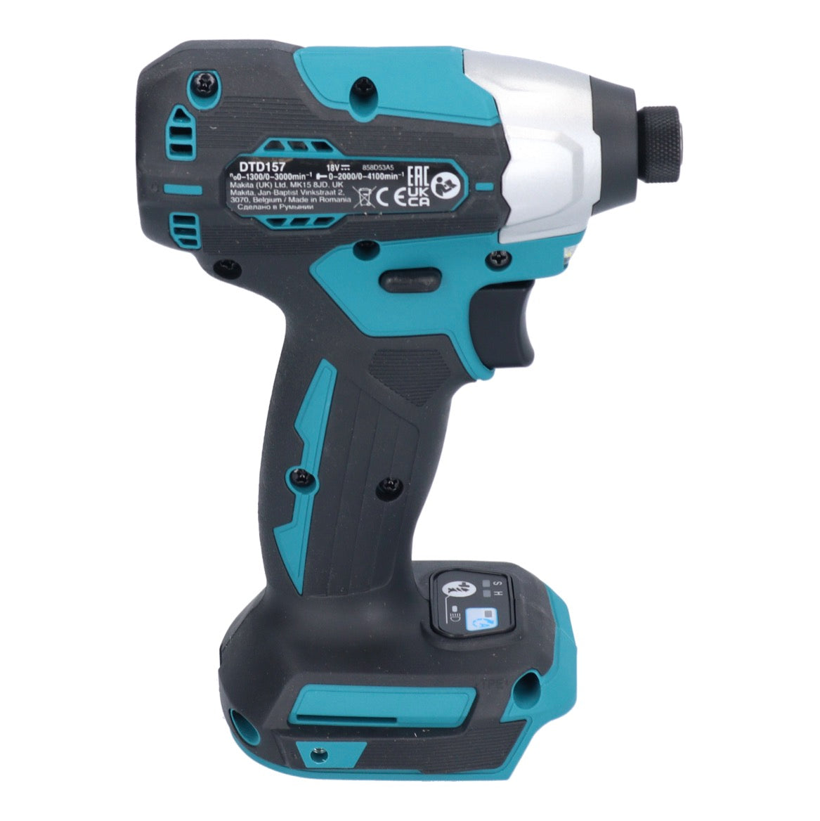 Makita DTD 157 G1 clé à chocs sans fil 18 V 140 Nm 1/4" brushless + 1x batterie 6,0 Ah - sans chargeur