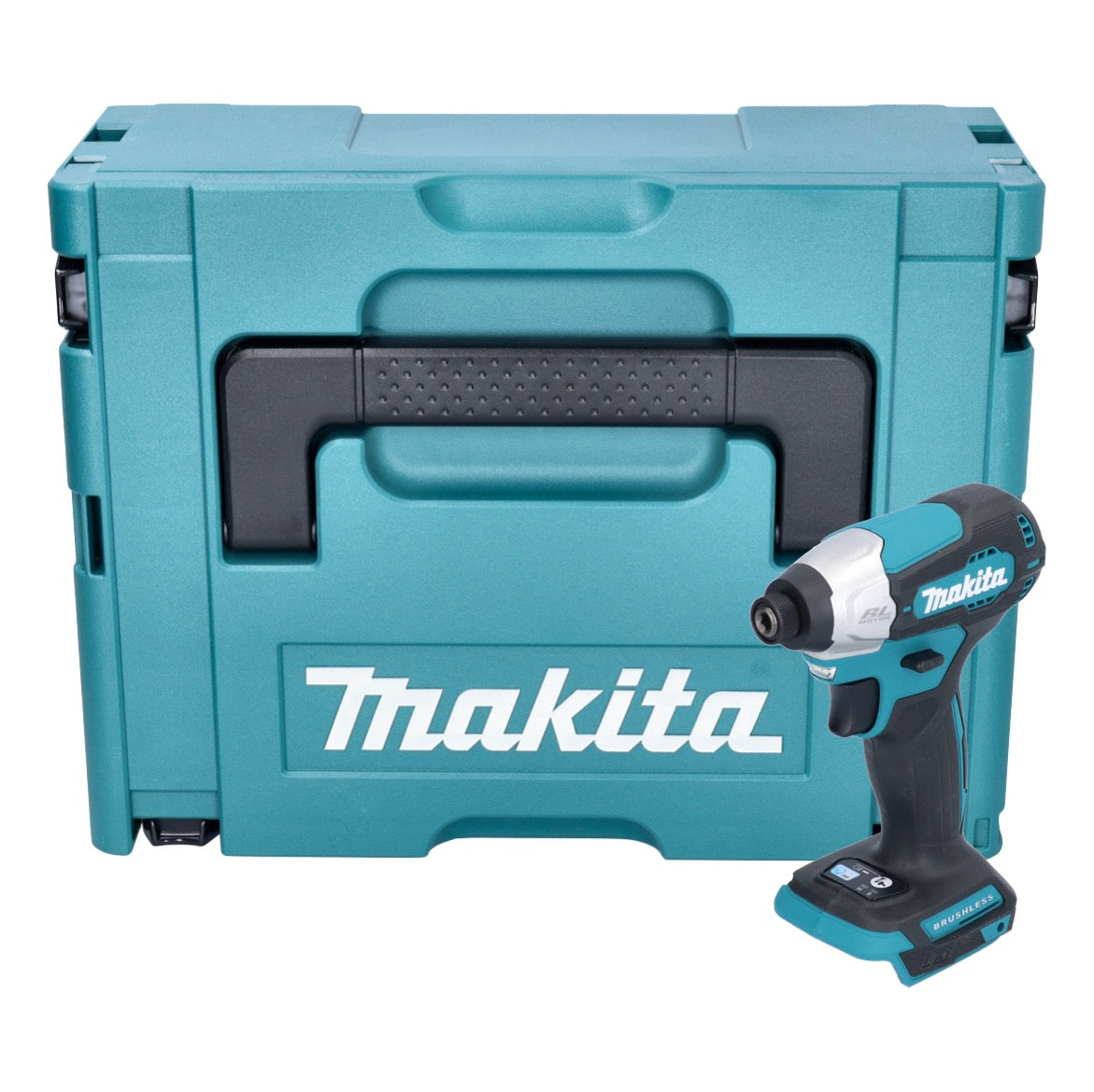 Makita DTD 157 ZJ Akku Schlagschrauber 18 V 140 Nm 1/4" Brushless + Makpac - ohne Akku, ohne Ladegerät