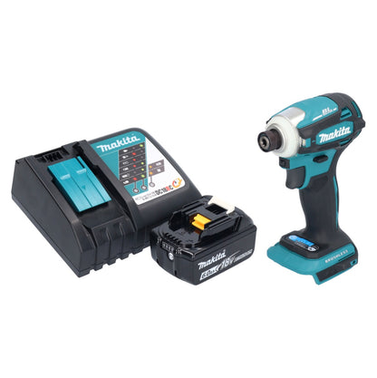 Makita DTD 172 RG1 clé à chocs sans fil 18 V 180 Nm 1/4" sans balai + 1x batterie 6,0 Ah + chargeur