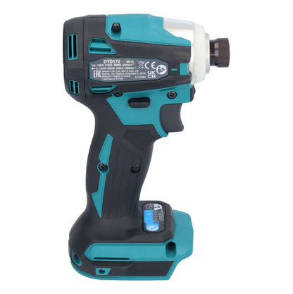 Makita DTD 172 RG1 clé à chocs sans fil 18 V 180 Nm 1/4" sans balai + 1x batterie 6,0 Ah + chargeur