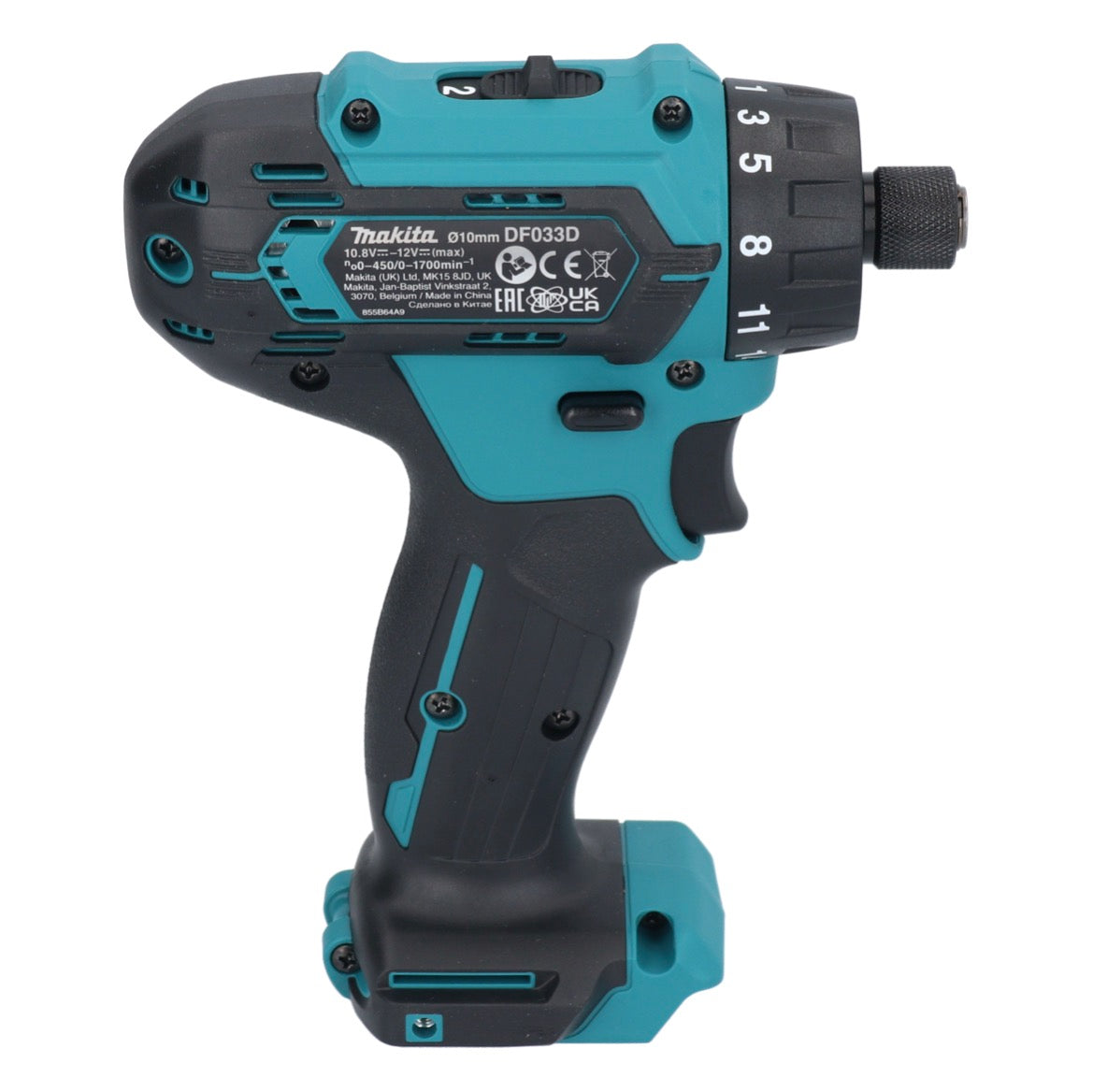 Makita DF 033 DZ perceuse-visseuse sans fil 12 V max. 30 Nm 1/4" Solo - sans batterie, sans chargeur