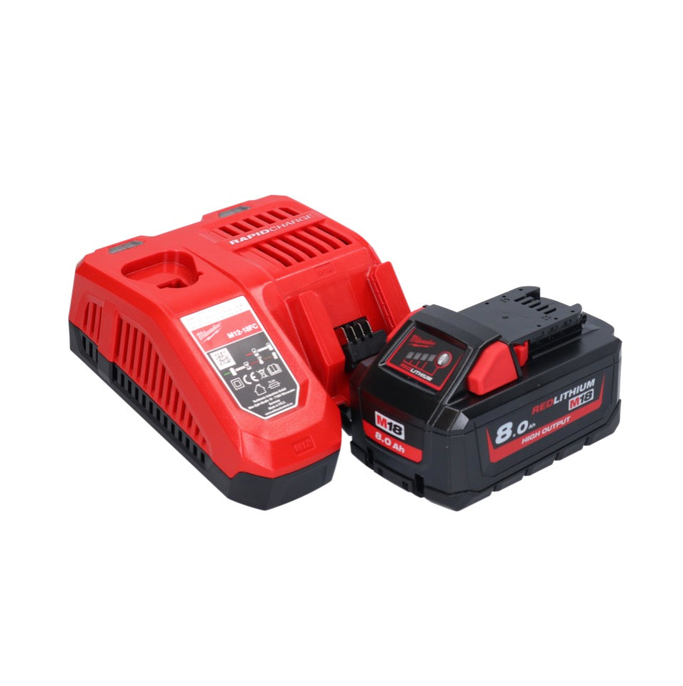 Scie à table sans balais Milwaukee M18 FTS210-801B 18 V 210 mm + 1 batterie 8,0 Ah + chargeur