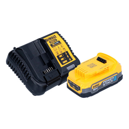 DeWalt DCS 565 E1 Akku Handkreissäge 18 V 165 mm Brushless + 1x Powerstack Akku 1,7 Ah + Ladegerät