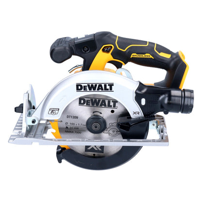 Scie circulaire manuelle à batterie DeWalt DCS 565 D2 18 V 165 mm sans balais + 2x batteries 2,0 Ah + chargeur