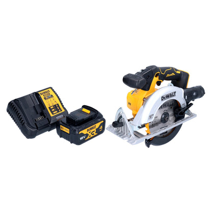 Scie circulaire sur batterie DeWalt DCS 565 M1 18 V 165 mm sans balai + 1x batterie 4,0 Ah + chargeur