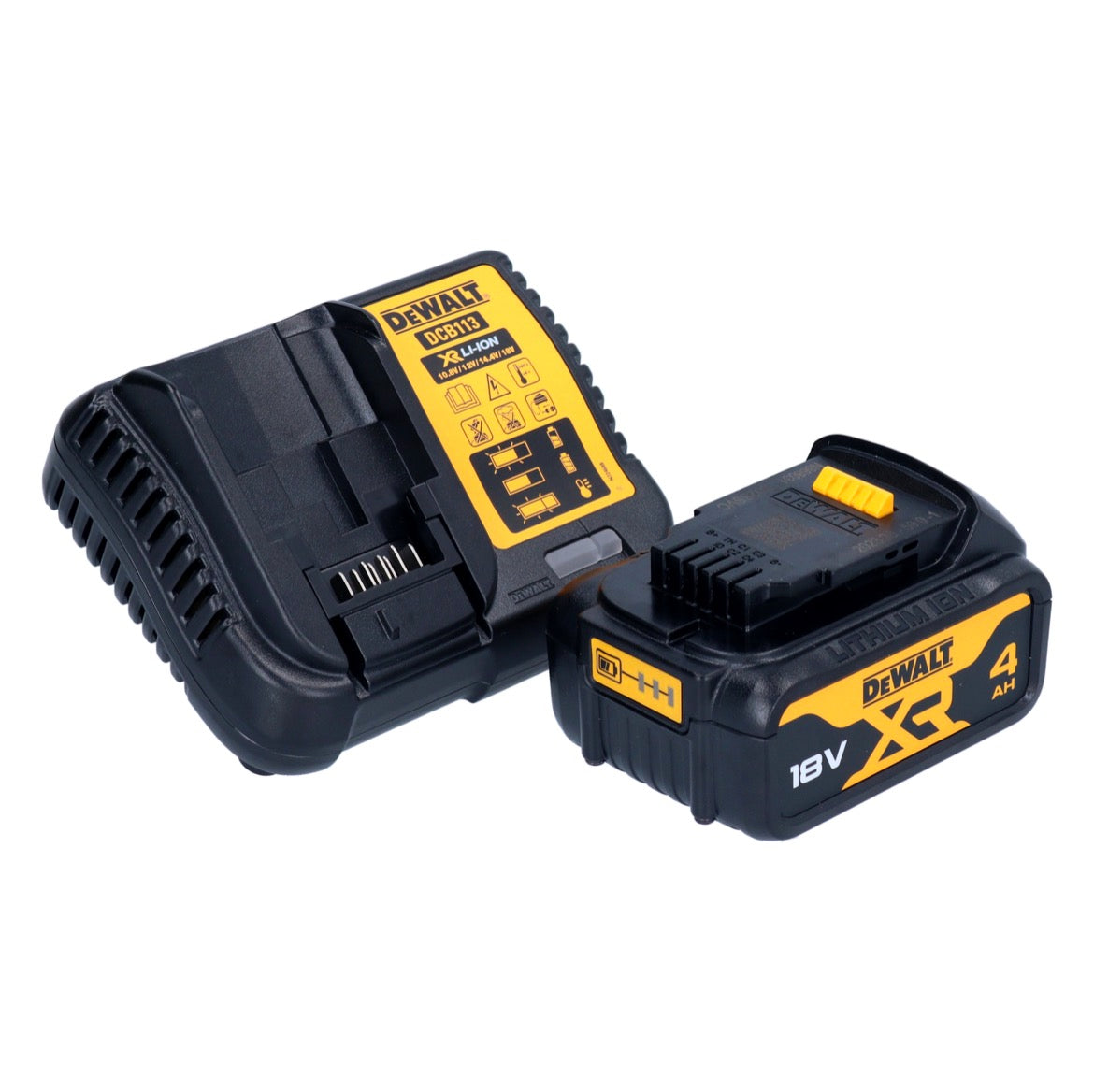 Scie circulaire sur batterie DeWalt DCS 565 M1 18 V 165 mm sans balai + 1x batterie 4,0 Ah + chargeur