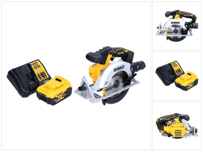 Scie circulaire sur batterie DeWalt DCS 565 P1 18 V 165 mm sans balai + 1x batterie 5,0 Ah + chargeur