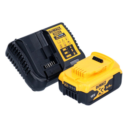 Scie circulaire sur batterie DeWalt DCS 565 P1 18 V 165 mm sans balai + 1x batterie 5,0 Ah + chargeur