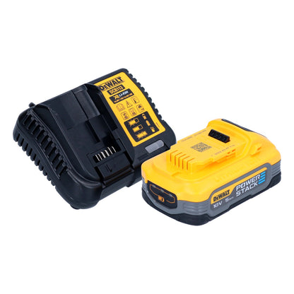 Scie circulaire sans fil DeWalt DCS 565 H1 18 V 165 mm sans balais + 1 batterie Powerstack 5,0 Ah + chargeur