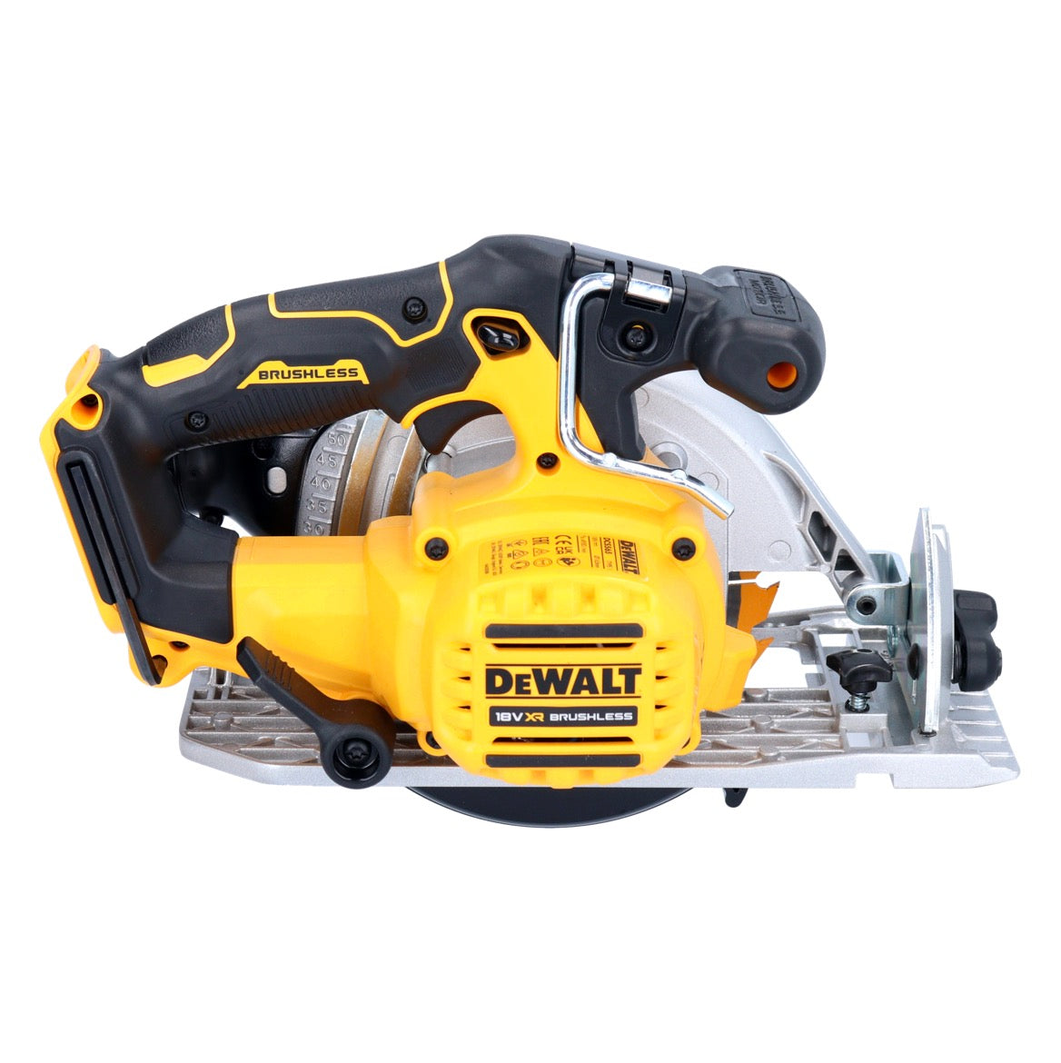 DeWalt DCS 565 H1 Akku Handkreissäge 18 V 165 mm Brushless + 1x Powerstack Akku 5,0 Ah + Ladegerät