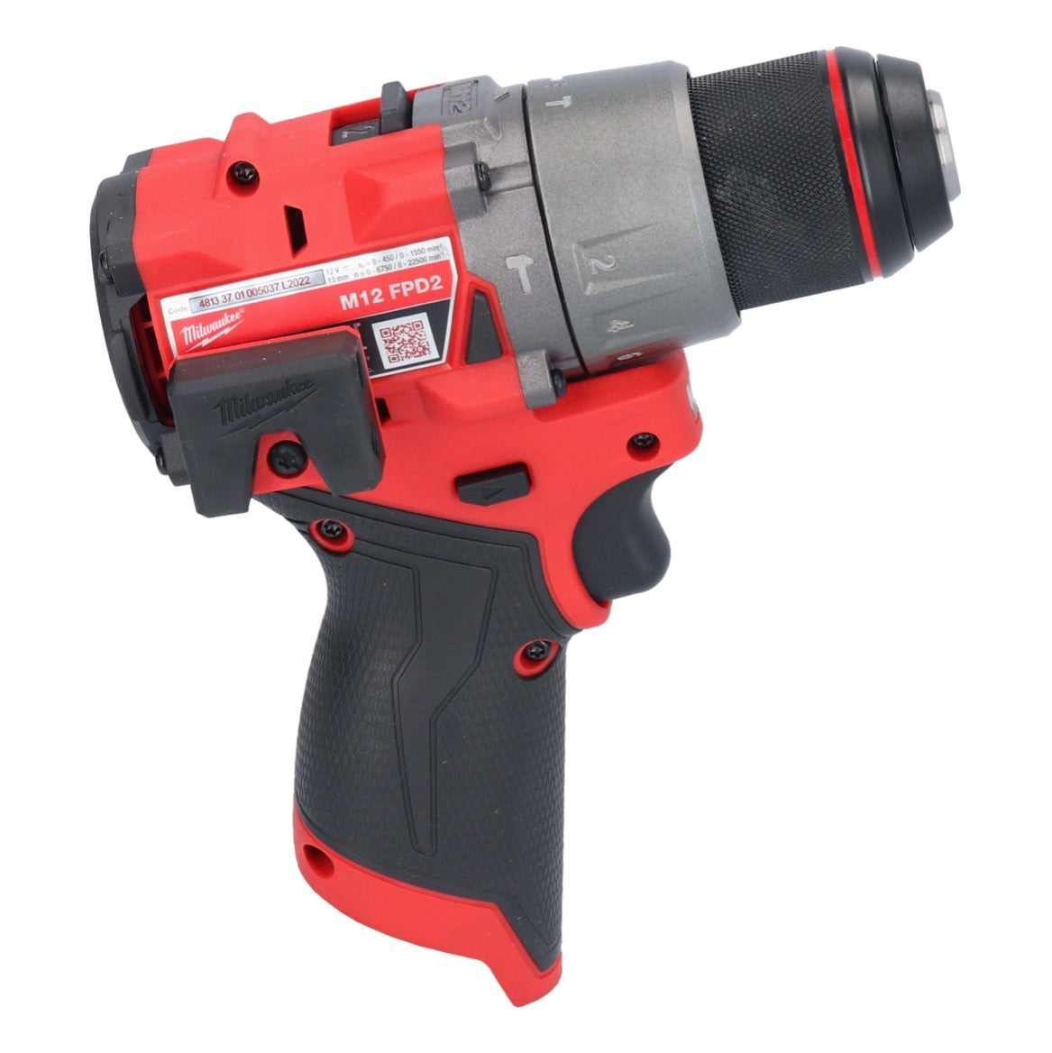 Perceuse à percussion sans fil Milwaukee M12 FPD2-201 12 V 45 Nm sans balais + 1 batterie 2,0 Ah + chargeur