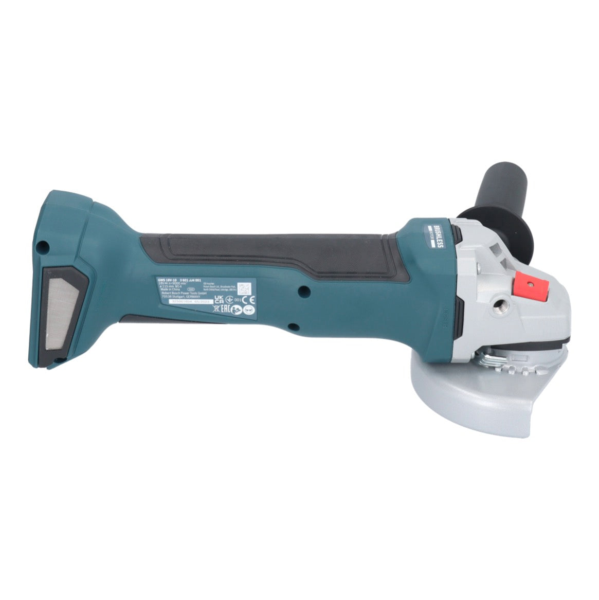 Bosch GWS 18V-10 Professional Akku Winkelschleifer 18 V 115 mm Brushless + 1x Akku 4,0 Ah - ohne Ladegerät