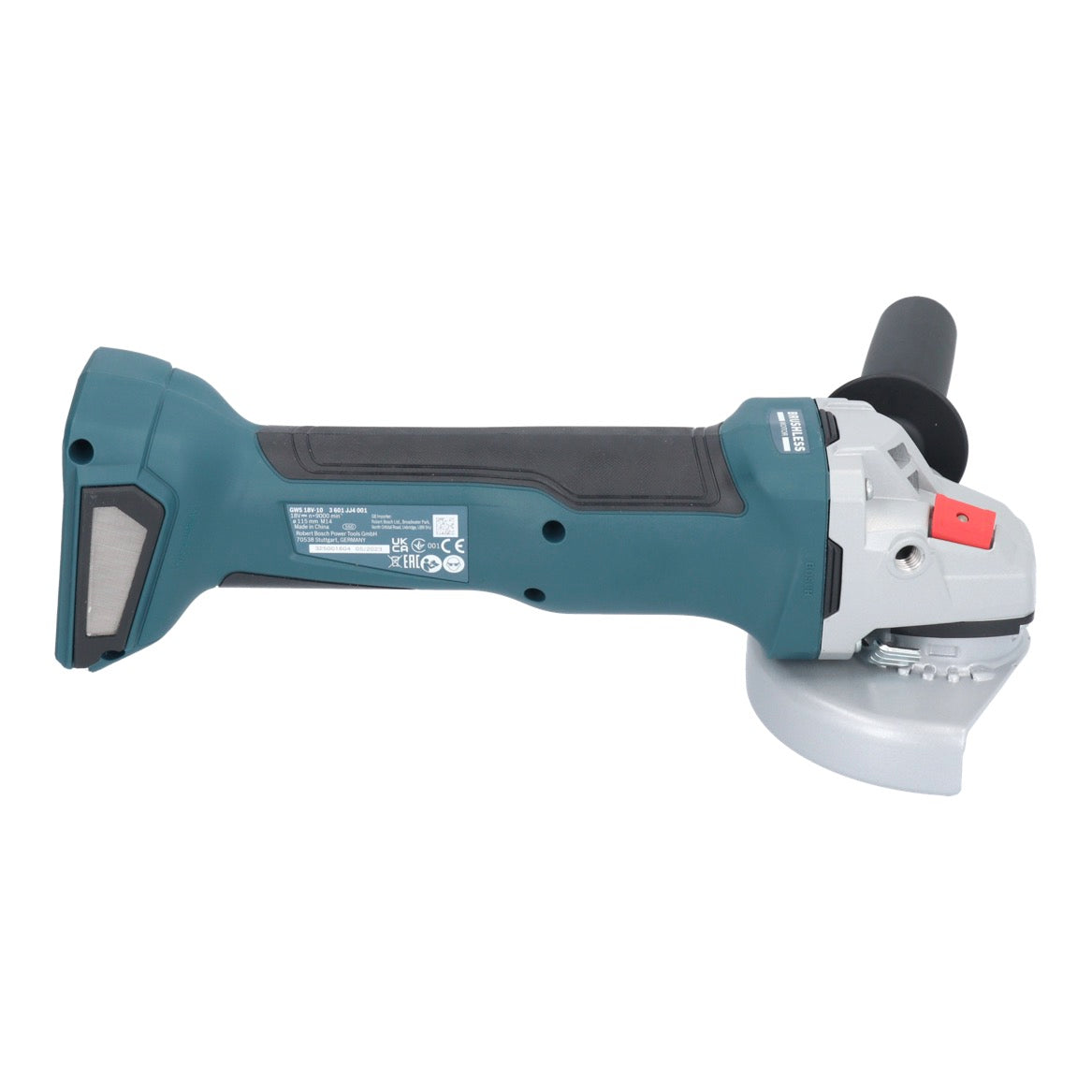 Meuleuse d'angle sans fil Bosch GWS 18V-10 Professional 18 V 115 mm sans balais + 1 batterie 4,0 Ah + chargeur