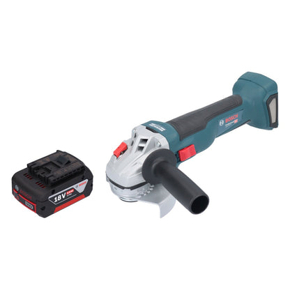 Meuleuse d'angle sans fil Bosch GWS 18V-10 Professional 18 V 115 mm sans balais + 1x batterie 5,0 Ah - sans chargeur