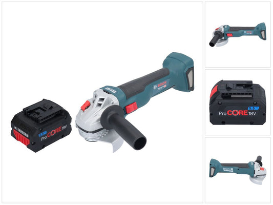 Bosch GWS 18V-10 Professional Akku Winkelschleifer 18 V 115 mm Brushless + 1x ProCORE Akku 5,5 Ah - ohne Ladegerät