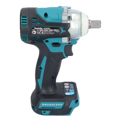 Makita DTW 301 RM1 Akku Schlagschrauber 18 V 330 Nm 1/2" Brushless + 1x Akku 4,0 Ah + Ladegerät