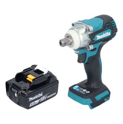 Makita DTW 301 T1 clé à chocs sans fil 18 V 330 Nm 1/2" sans balais + 1x batterie 5,0 Ah - sans chargeur